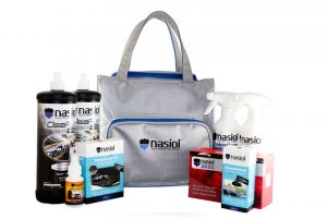 Bolso para Kit marca Nasiol, con 8 productos