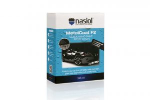 Producto en caja Nasiol MetalCoat F2 de 50ml