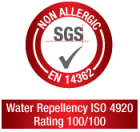 Sello de Certificación SGS Non Allergic